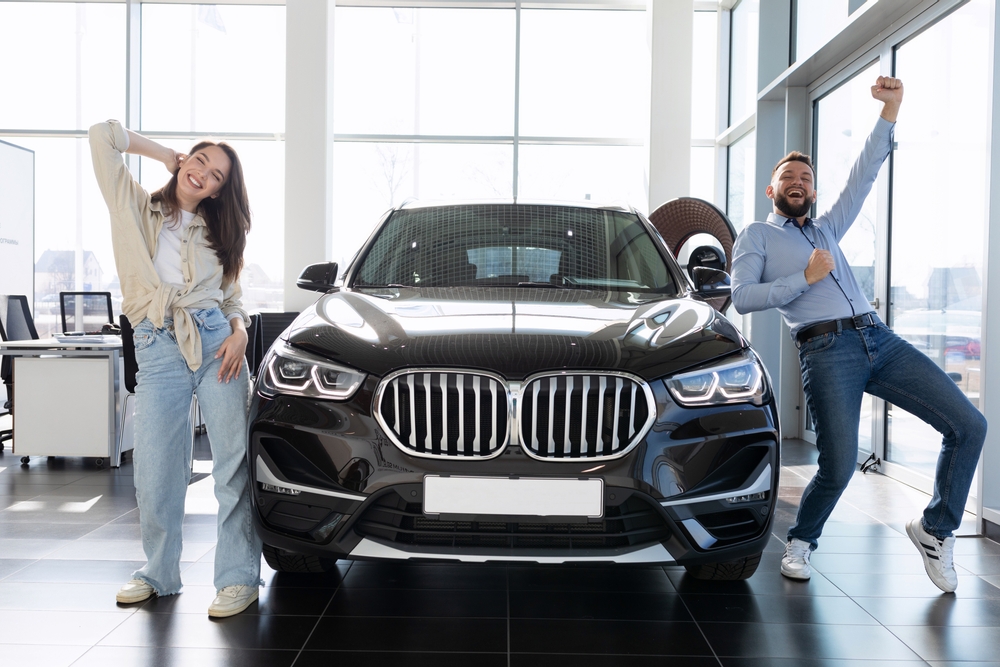 Modern auto loan banner